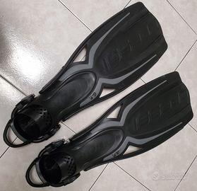 Pinne Cressi Thor EBS - Taglia S/M - Come Nuove