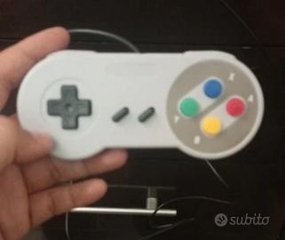 Controller SNES Retrogame Nintendo Joypad nuovo