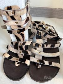 Sandali Topshop in cavallino – n. 36