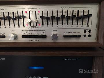 preampli SAUNDCRAFTSMEN e ampli finale  SAE