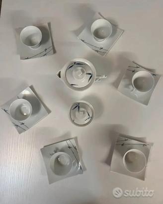 Servizio da té in porcellana limoges