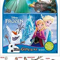 FROZEN Disney Con 4 personaggi 3D e 1 scenario per
