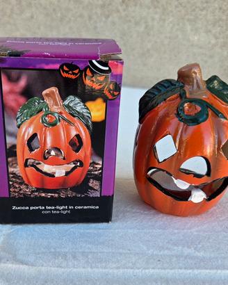 Candela in ceramica di Halloween 🎃 