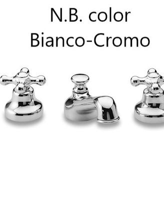 Set rubinetti GS Armonia bianco--cromo