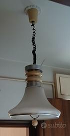 Lampadario a sospensione anni '70