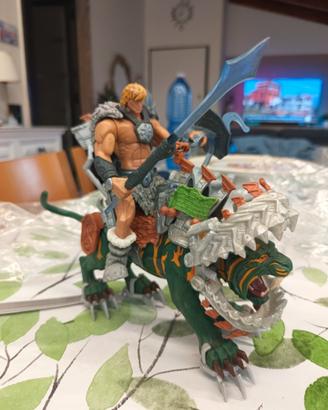 He man dei ghiacciai e battlecat 