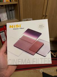 Filtro cinema Nisi nano IRND 0.9 4x4