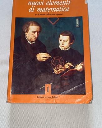 libro nuovi elementi di matematica vol 1 - ghisett