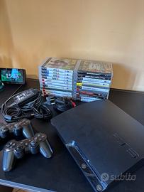 PlayStation 3 Slim + 2 Controller + 22 Giochi