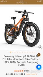 Mountain bike fat bike Dukaway Silvertip8