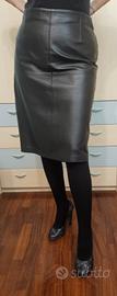 Luisa Spagnoli gonna vera pelle taglia 46