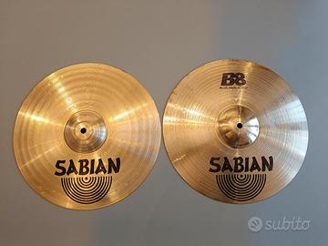 Piatto Sabian B8 Rock Hats 14" (hi-hat)