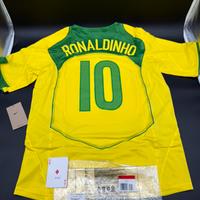 Nike Maglia Brasile Total 90 2004 Ronaldinho 10