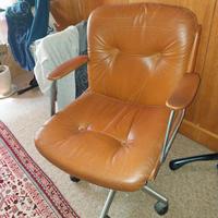 poltrona vintage girevole