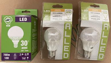 Lampadine led E27 da 80W 60W 45W