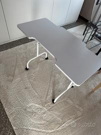 Tavolo pieghevole per ricostruzione unghie