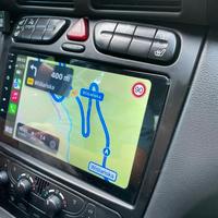 Autoradio 9'' Android 13 4+64Gb Per Mercedes Benz