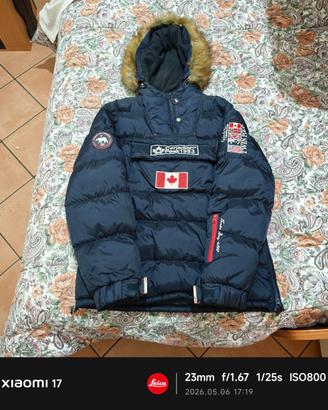 Canadian Peak 1983 Boneak parka da uomo Blu navy L