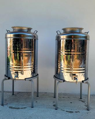 FUSTI INOX 50 L. OLIO