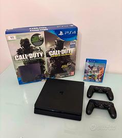 Playstation 4 Slim 1TB + 2 Pad + Riders Republic