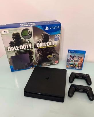 Playstation 4 Slim 1TB + 2 Pad + Riders Republic