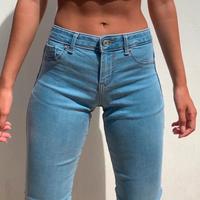 Jeans push-up chiaro