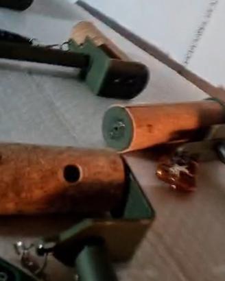 Rullo e telecomando  per caccia al colombaccio 