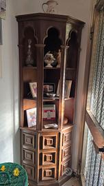 Angoliera Mobile Angolare Antico - 70x70 cm