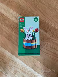 Lego coniglio cesto pasquale