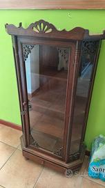 vetrinetta in legno 