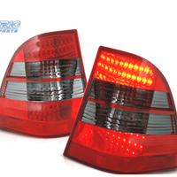 FANALI MERCEDES ML W163 98-05 LED ROSSO AFFUMICATO