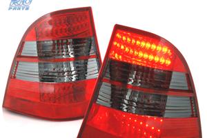 FANALI MERCEDES ML W163 98-05 LED ROSSO AFFUMICATO