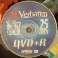Nr.125 Dvd+R Verbatim