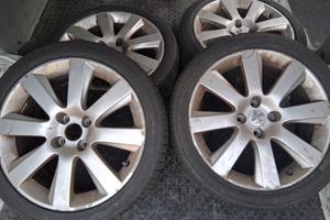 Cerchi r18 attacco peugeot 4 fori