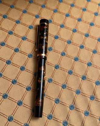 Penna Visconti marmorizzata marrone