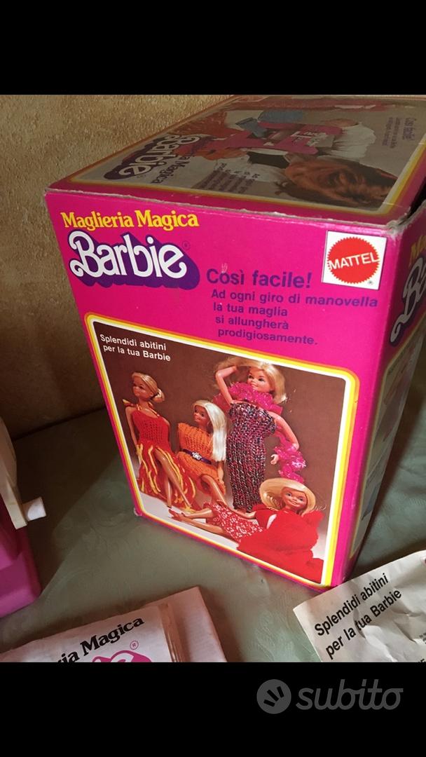 Maglieria magica di Barbie anni '80 vintage