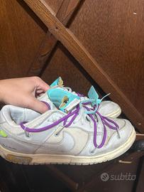 Nike dunk x off white lot 21