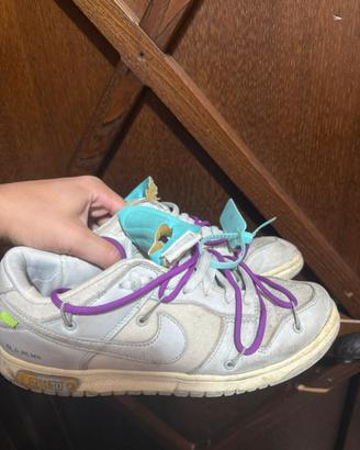 Nike dunk x off white lot 21