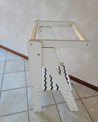 torre montessoriana rialzo regolabile
