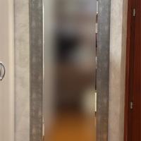 Specchio da parete con cornice argento