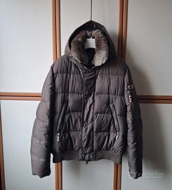 Bomber uomo vera piuma