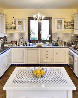 Cucina completa finta muratura