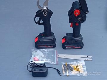 forbice + mini sega a batteria