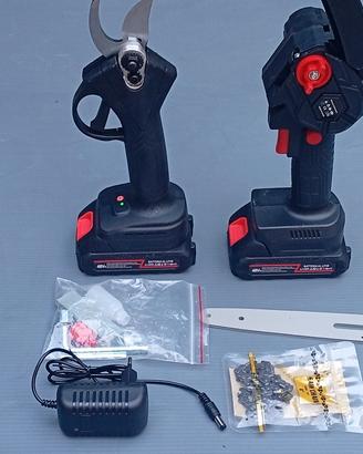 forbice + mini sega a batteria