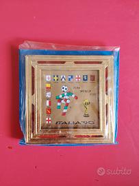 splendida targa mondiali Italia 90