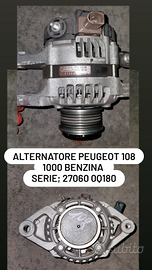 Alternatore peugeot 108 999 benzina