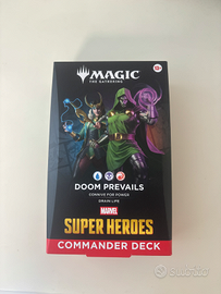 Magic Marvel Doom Prevails Commander Deck