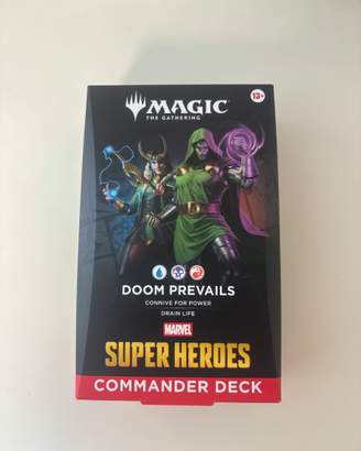 Magic Marvel Doom Prevails Commander Deck