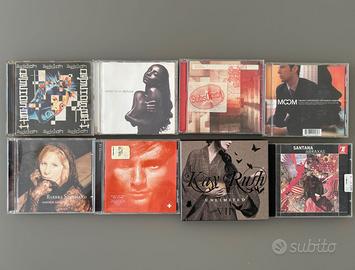 In blocco 8 CD musica con autografo