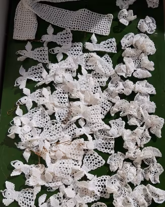 Decorazioni albero in cotone